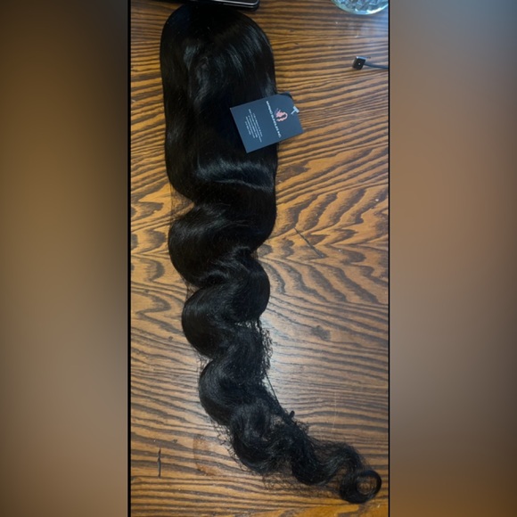 100% GLUE LESS HUMAN HAIR WIG - Picture 7 of 10